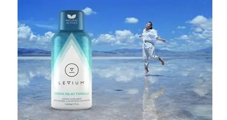 Levium- jumping image one bottle